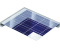 Sezione pannello fotovoltaico