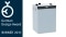 Das Bild zeigt den Vitoligno 300-C Pelletkessel mit dem Logo "German Design Award Winner 2015".